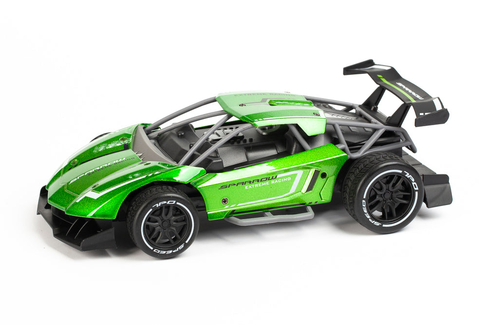 Rc sparrow on road metal 1:16