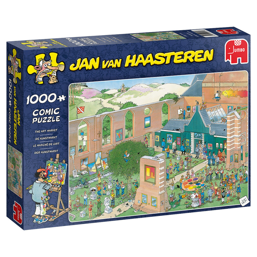 JVH puslespil the art market 1000 brikker