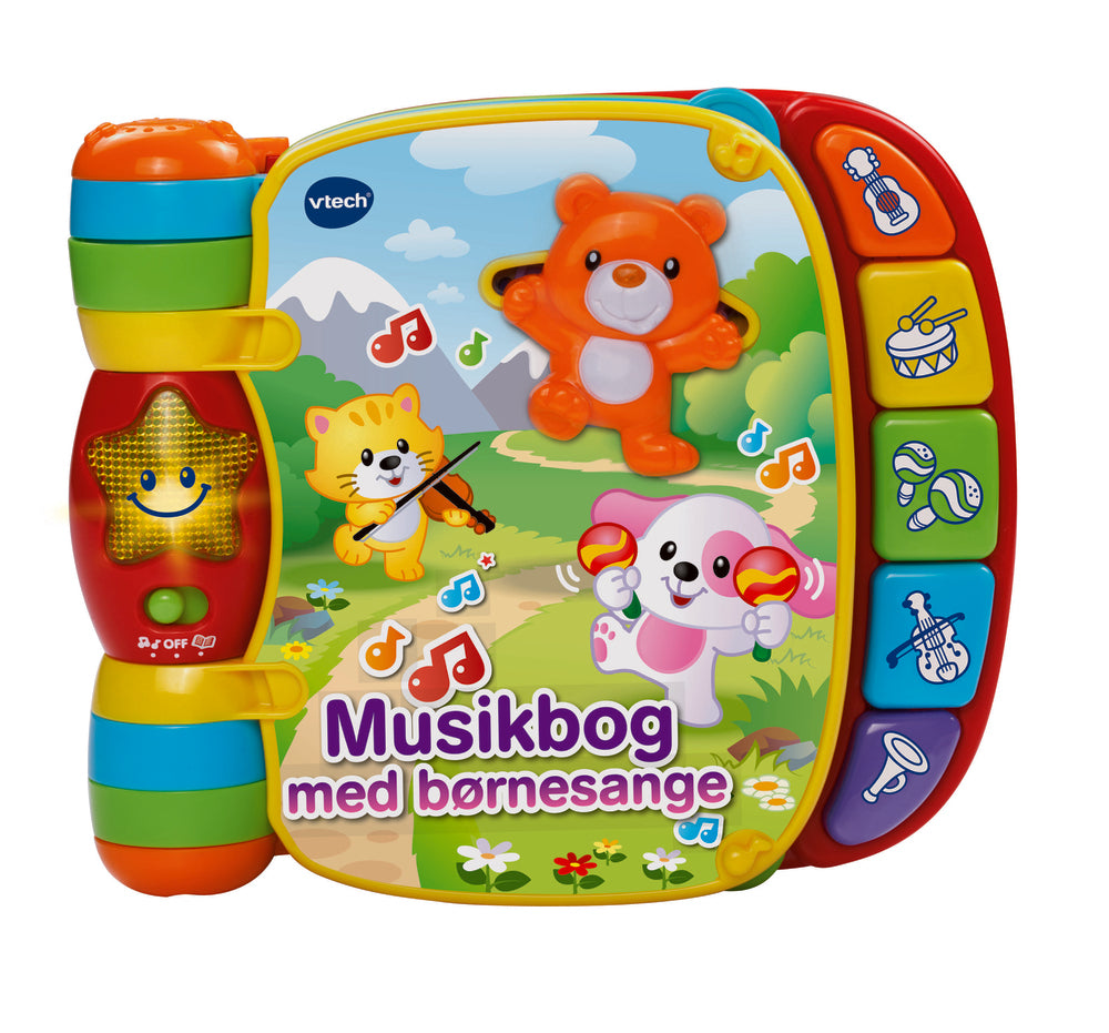D2 Vtech Baby musikbog med børnesange