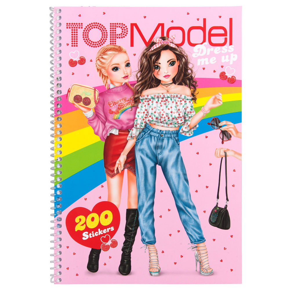 Dress me up TOPModel Designbog Cherry Bomb