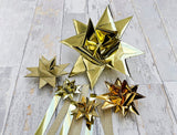 Stjernestrimler glitter 25 mm