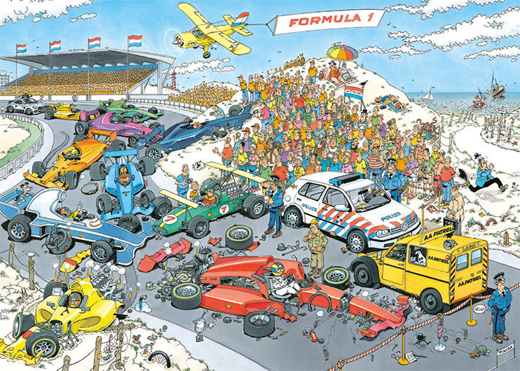 JVH puslespil formule 1 the start 1000 brikker