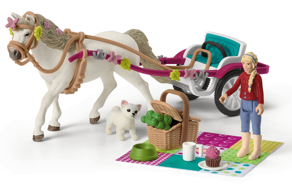 Small carriage for the big horse show