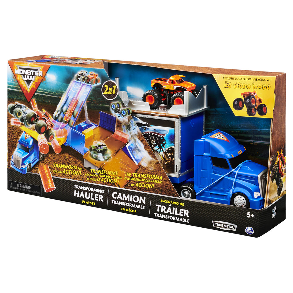 Monster jam 1:64 hauler playset