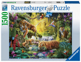 Puslespil Tranquil Tigers 1500 brikker