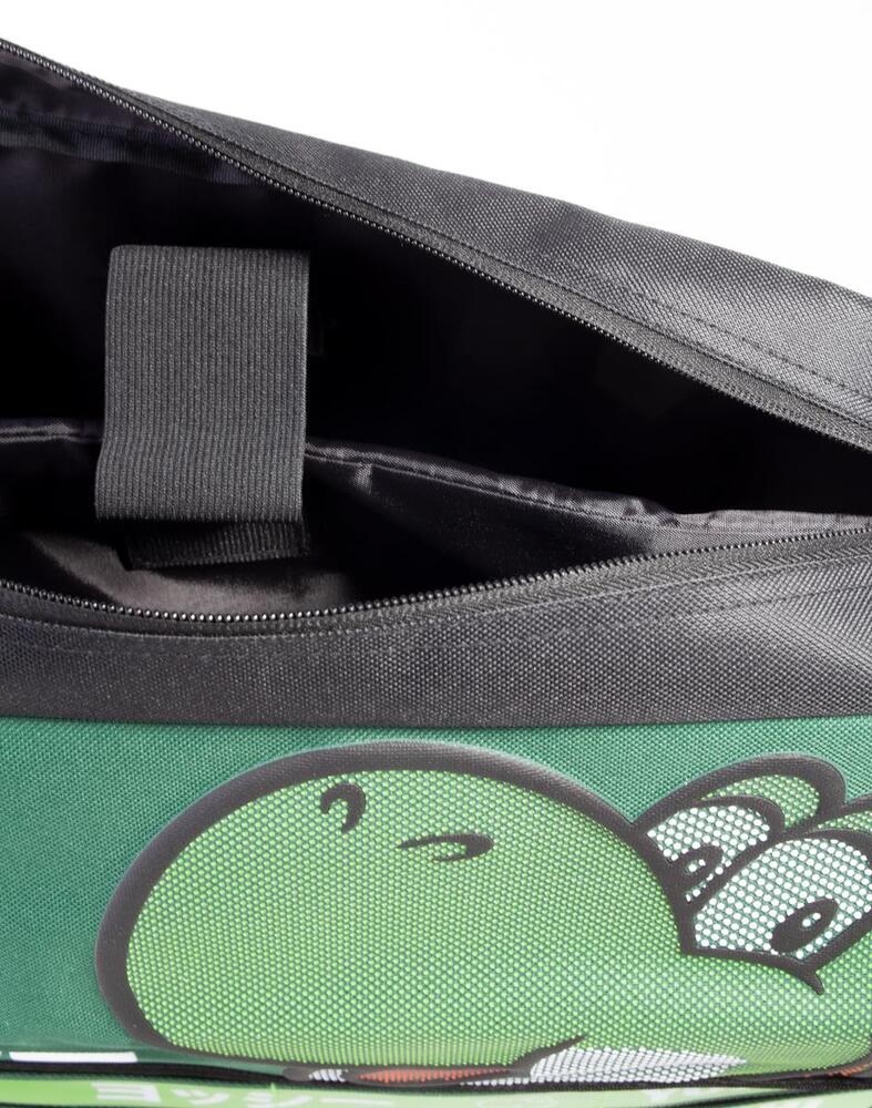 Nintendo super mario yoshi taped messenger bag