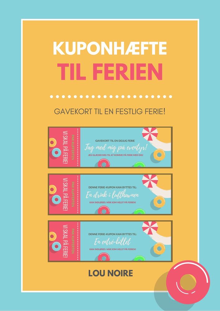 Kuponhæfte til ferien
