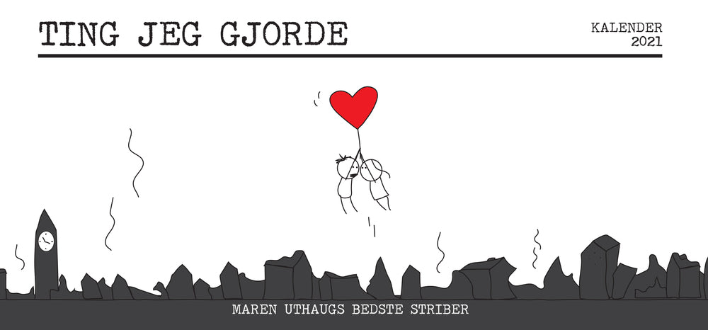 Ting jeg gjorde - kalender 2021