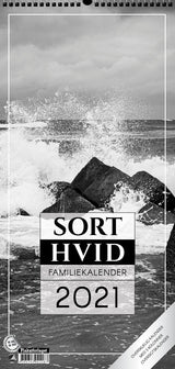 Året rundt sort/hvid med 3 kolonner 2021