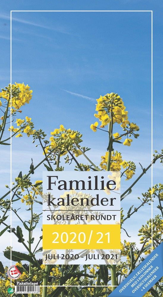 Skoleåret rundt 2020/21 med foto m /5 kolonner