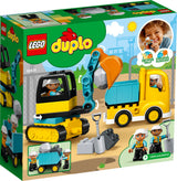 D2 10931 LEGO DUPLO Town Lastbil og gravemaskine på larvefødder
