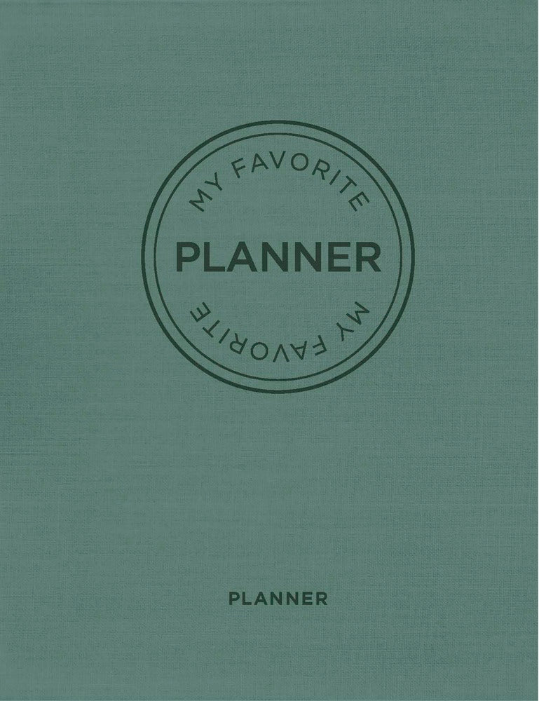 MY FAVORITE PLANNER 20/21 Turkisgrøn
