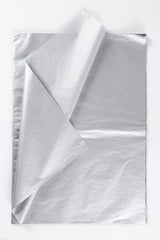 Silkepapir sølv 6 ark 50x70 cm 17 g.