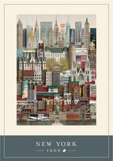 Puslespil new york 1000 brikker
