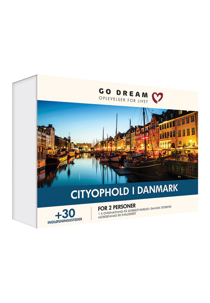 GO DREAM Cityophold i Danmark for 2