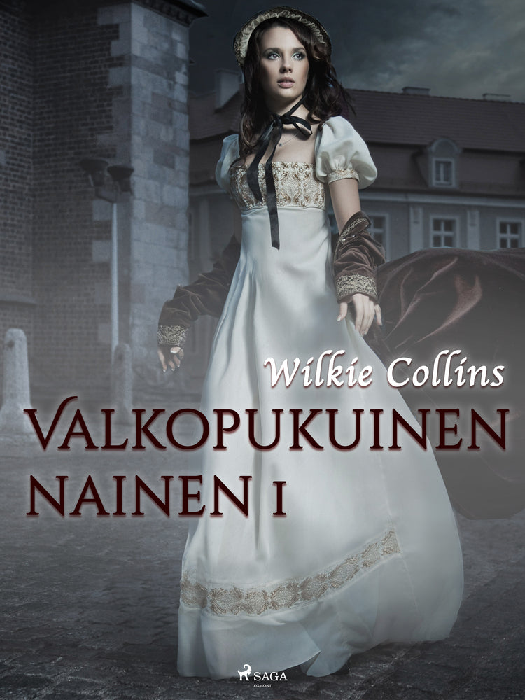 Valkopukuinen nainen 1