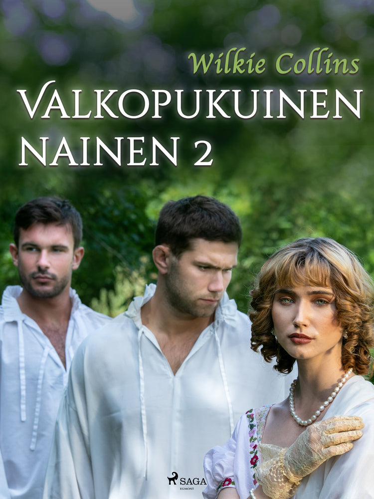 Valkopukuinen nainen 2
