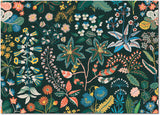 Zen puslespil sort med blomster 1000 brikker