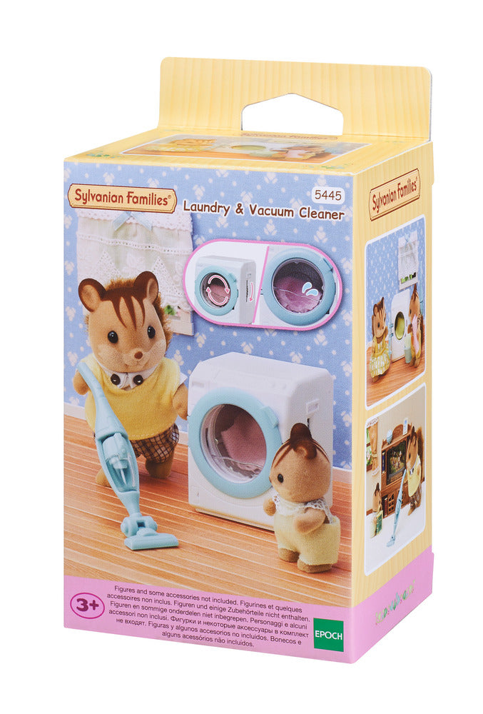 Sylvanian Families Vaskemaskine og støvsuger