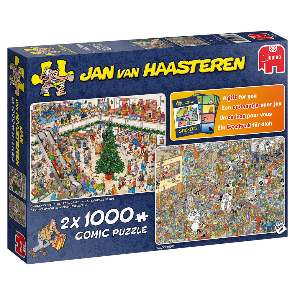Puslespil jan van haasteren holiday 2x1000 brikker