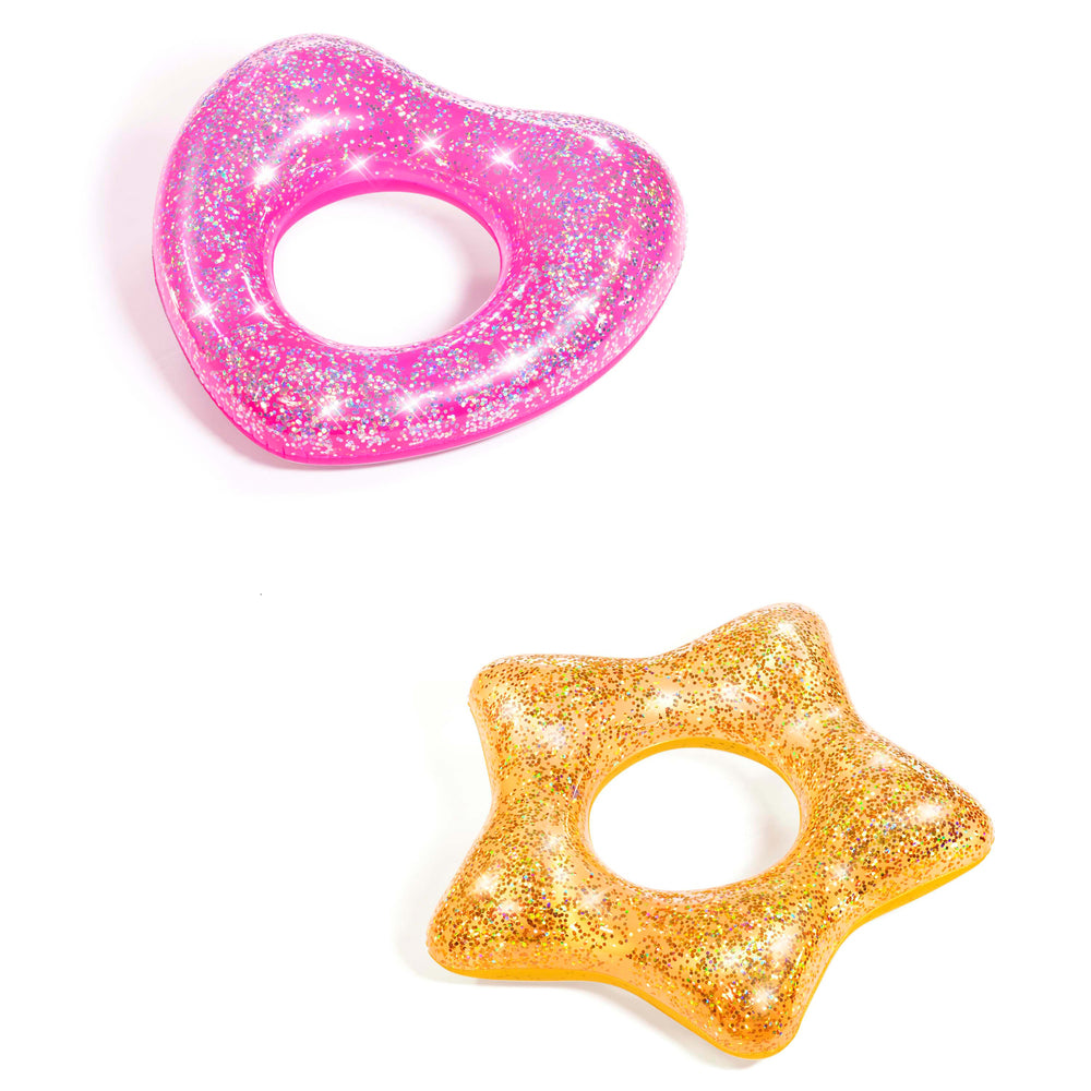 Badering Glitter Fusion Swim Ring 91 cm ass