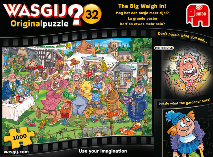 Puslespil the big weigh in 1000 brikker