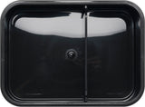 Madkasse Beckmann clear m/udtageligt skillerum 18,7x14 cm