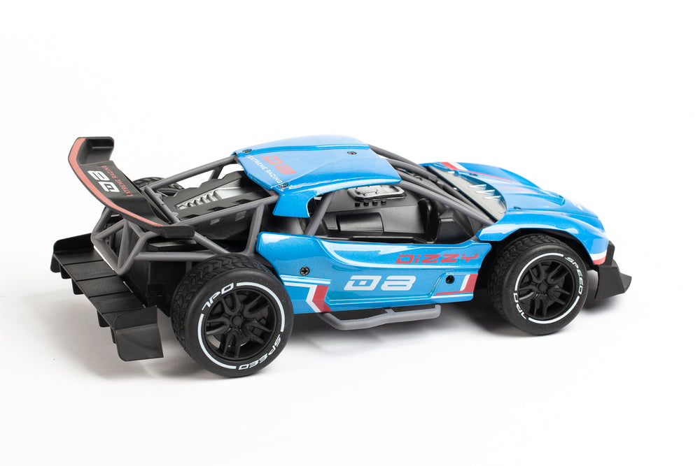 RC Extreme racing on road metal