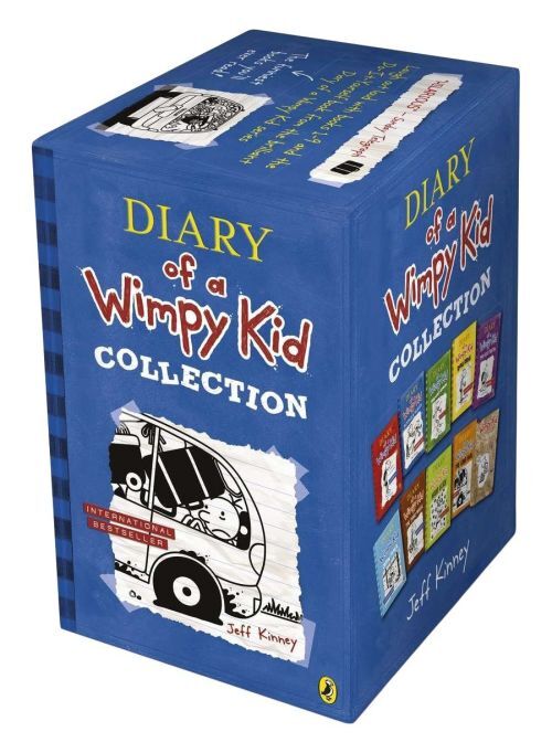 Diary of a Wimpy Kid - Box Set volume 1-9 + Do-It Yourself Book