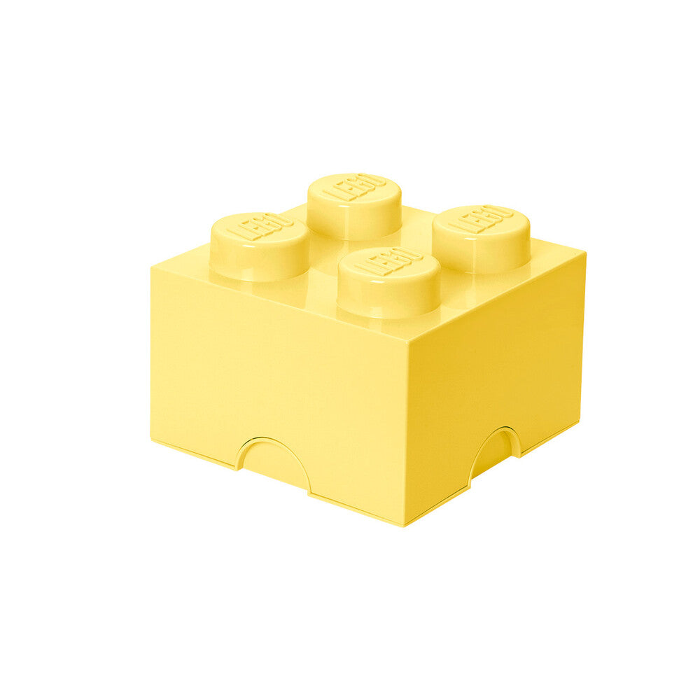 LEGO opbevaringskasse 4 - cool yellow
