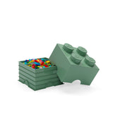 LEGO opbevaringskasse 4 - sand grøn