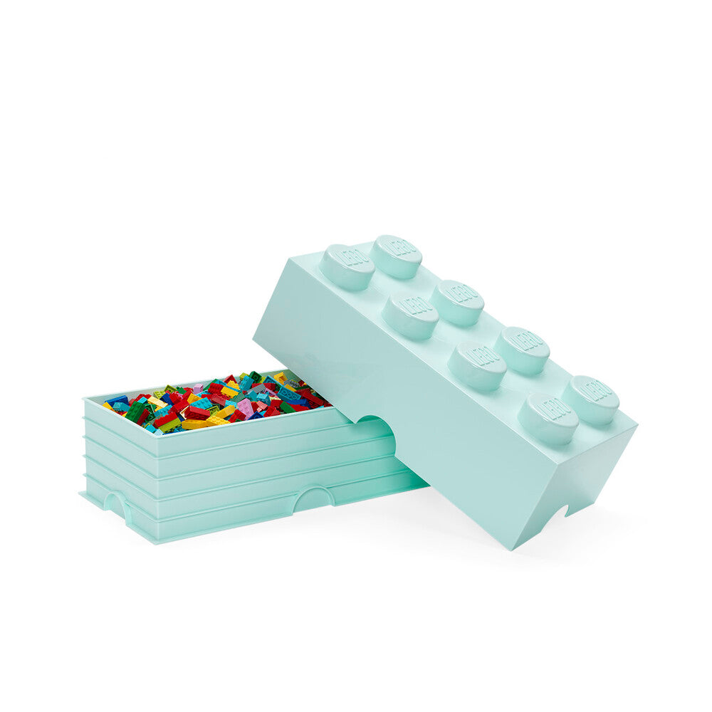 LEGO opbevaringskasse 8 - aqua