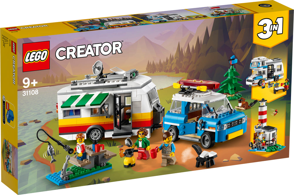 31108 LEGO Creator Familieferie med campingvogn