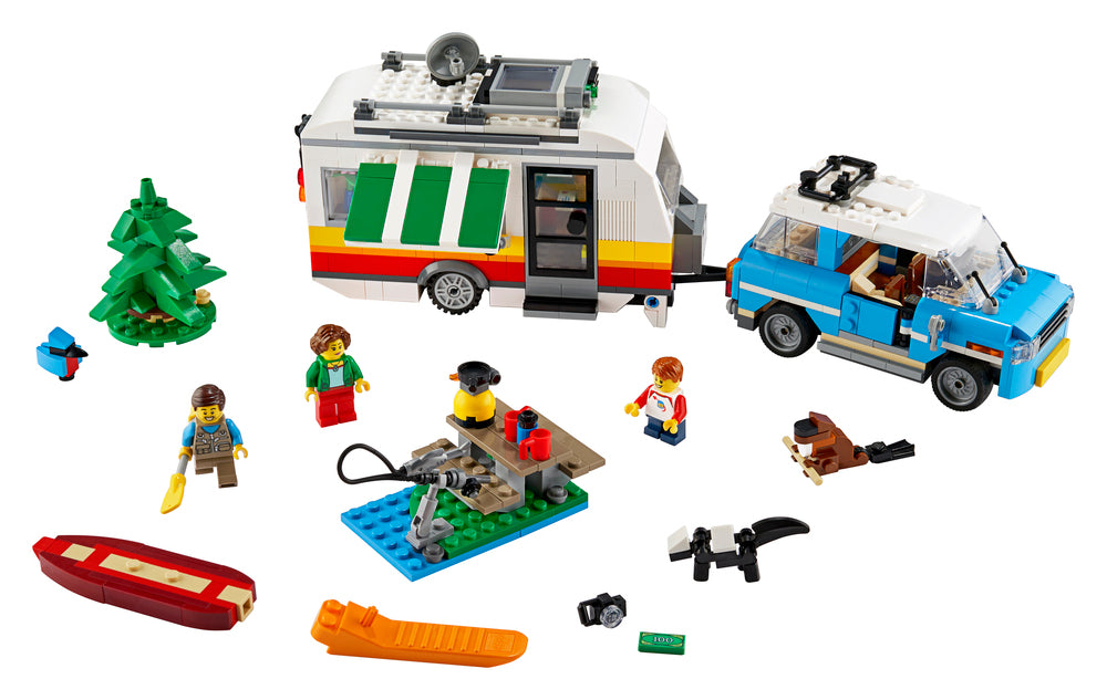 31108 LEGO Creator Familieferie med campingvogn