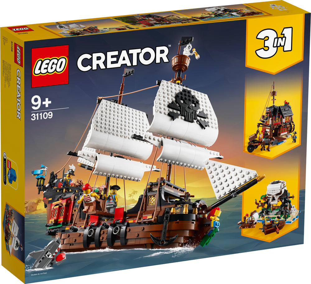 D2 31109 LEGO Creator Piratskib