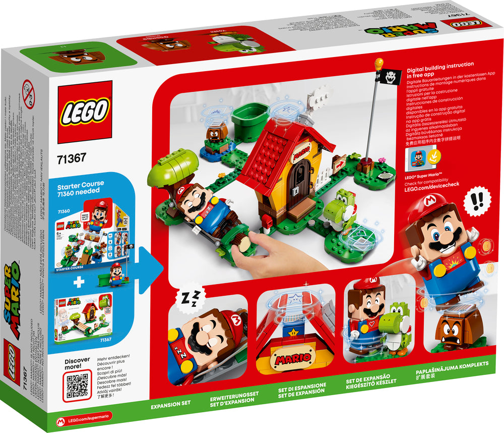 71367 LEGO Super Mario marios hus og yoshi – udvidelsessæt