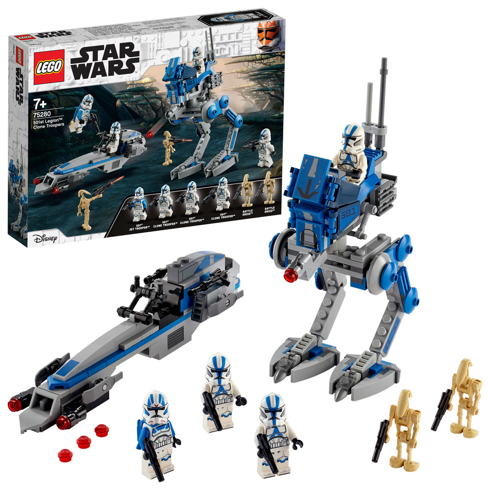 75280 LEGO Star Wars Klonsoldater fra 501. legion