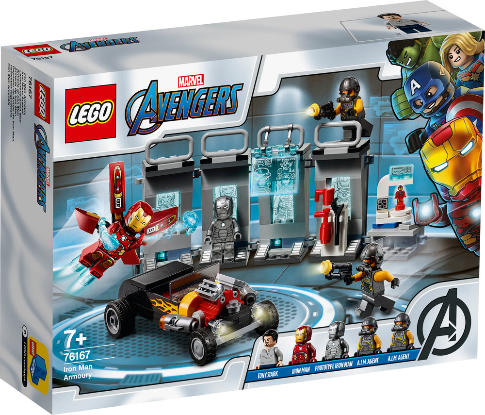 76167 LEGO Super Heroes Iron Mans våbenkammer