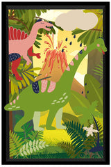 Diamond Art børn dinosaurus 10x15 cm