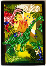 Diamond Art børn dinosaurus 10x15 cm