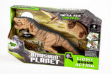 RC Tyrannosaurus med spray, lys og lyd