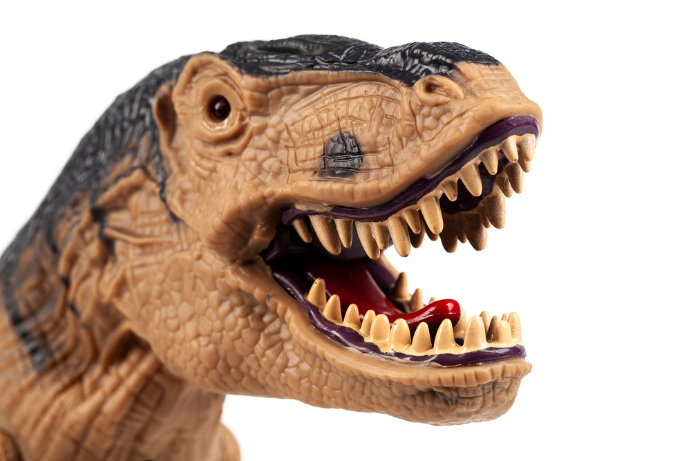 RC Tyrannosaurus med spray, lys og lyd
