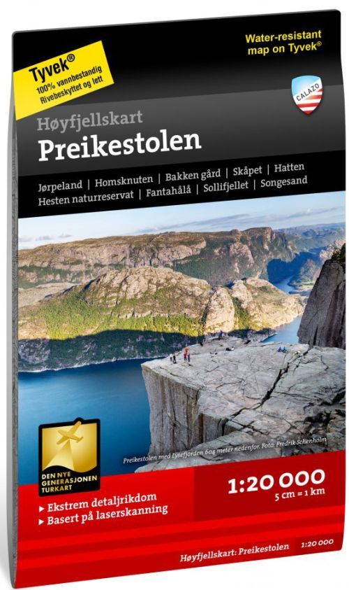 Preikestolen 1:20 000