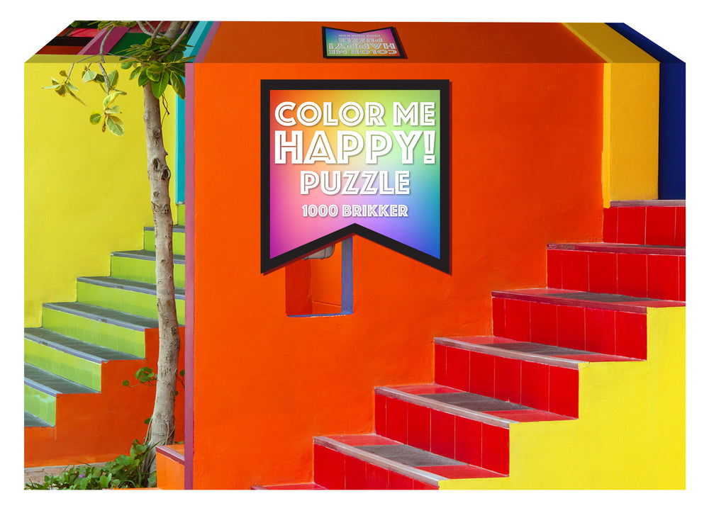 Puslespil Color me happy trappe 1000 brikker