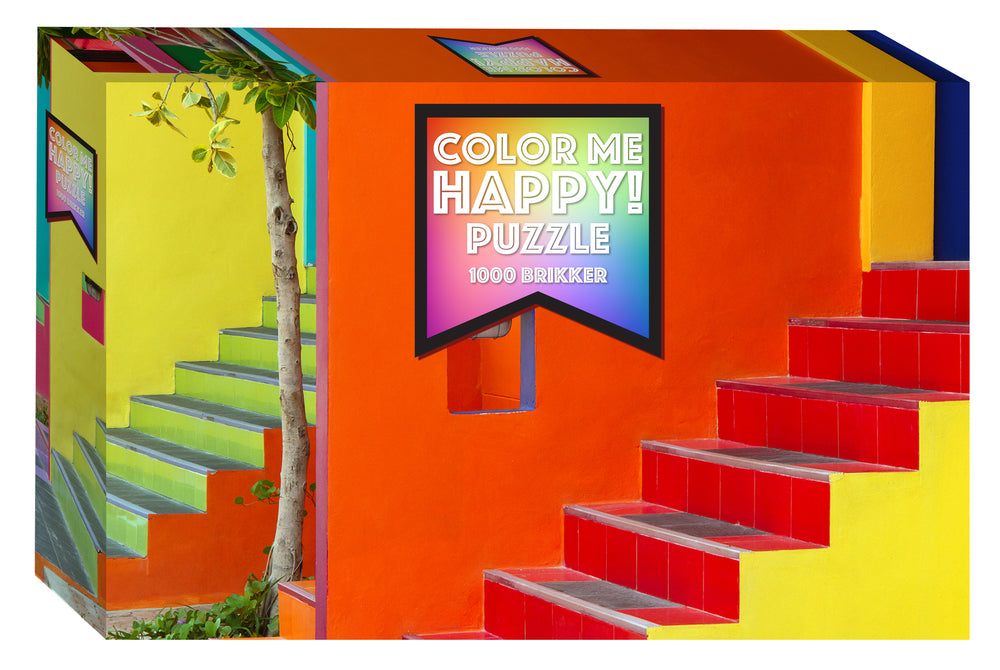 Puslespil Color me happy trappe 1000 brikker