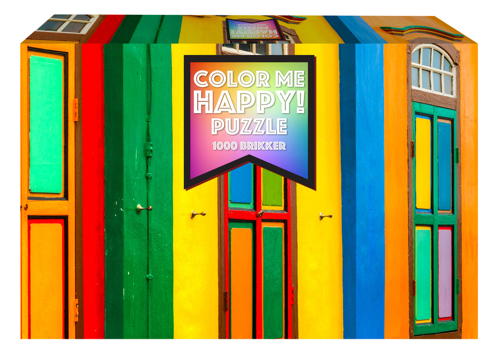 Puslespil Color me happy Vinduer 1000 brikker