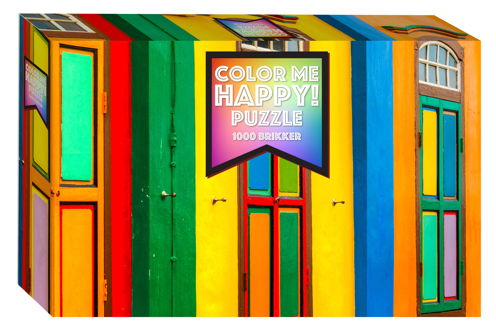 Puslespil Color me happy Vinduer 1000 brikker