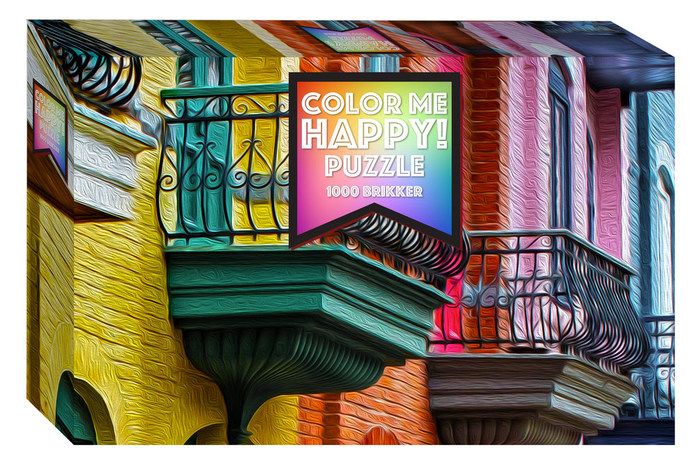Puslespil Color me happy altaner 1000 brikker