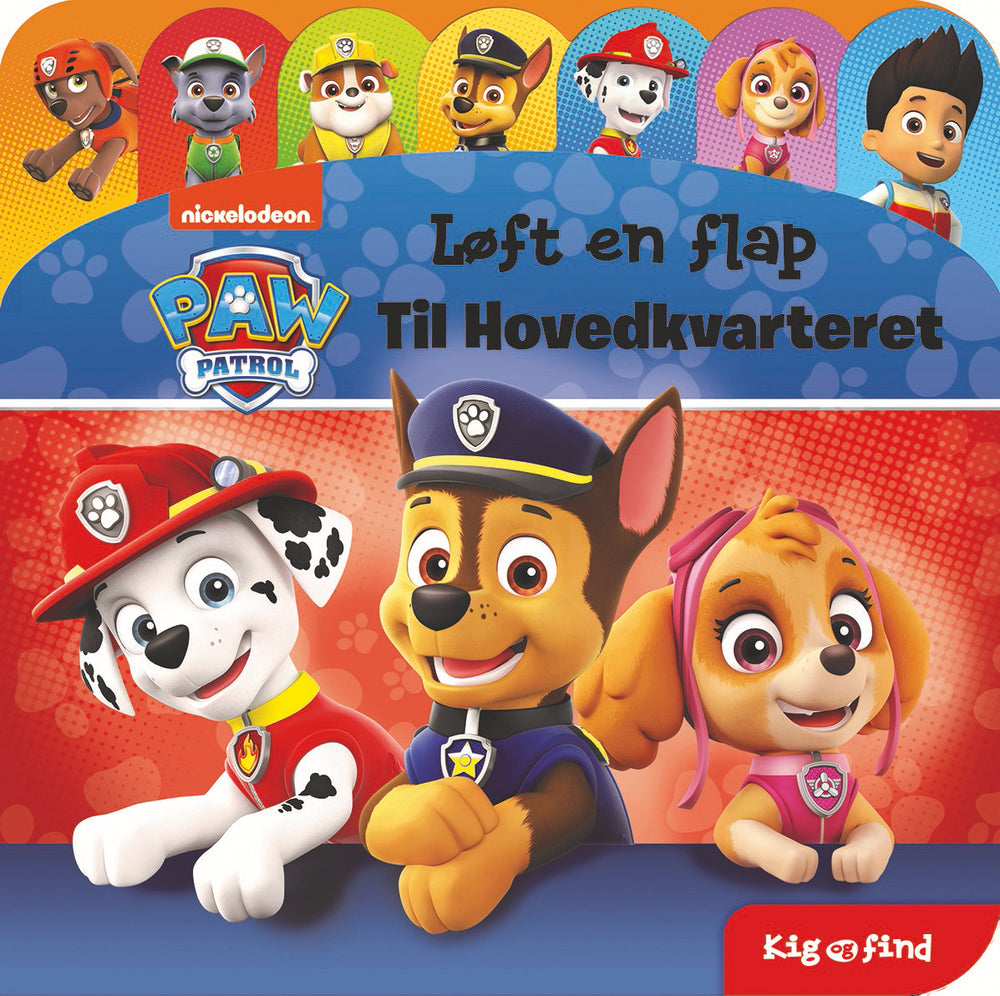 Nickelodeon Paw Patrol Til hovedkvarteret