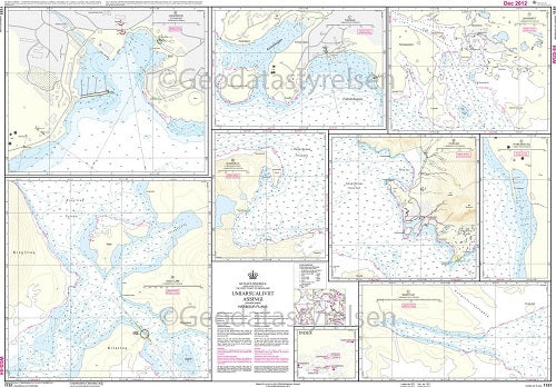 1151  Havneplaner Grønlands Vestkyst